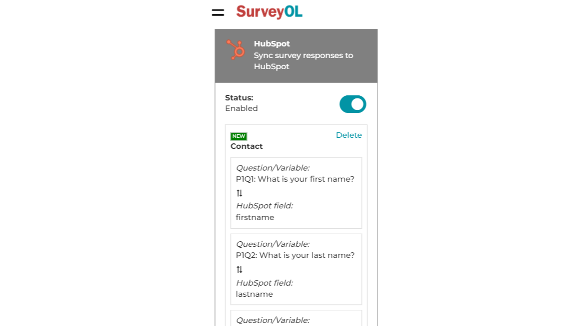 Capture contact information from customers
